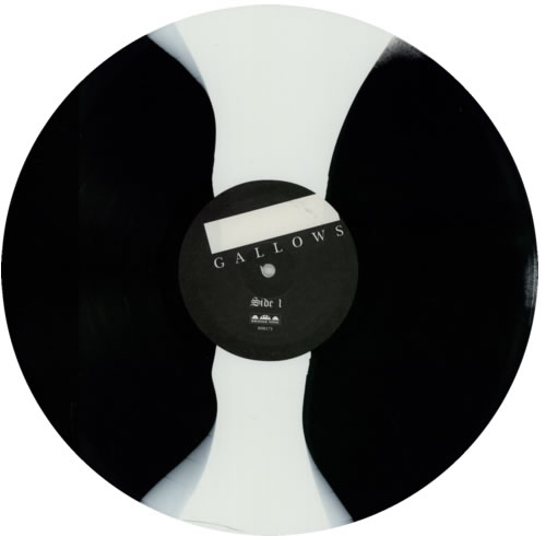 Gallows Gallows - Black/White Stripe Vinyl US vinyl LP album (LP